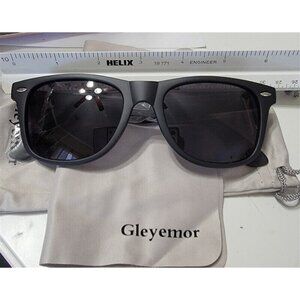 NWT Gleyemor Matte Black Driving Sunglasses 115227